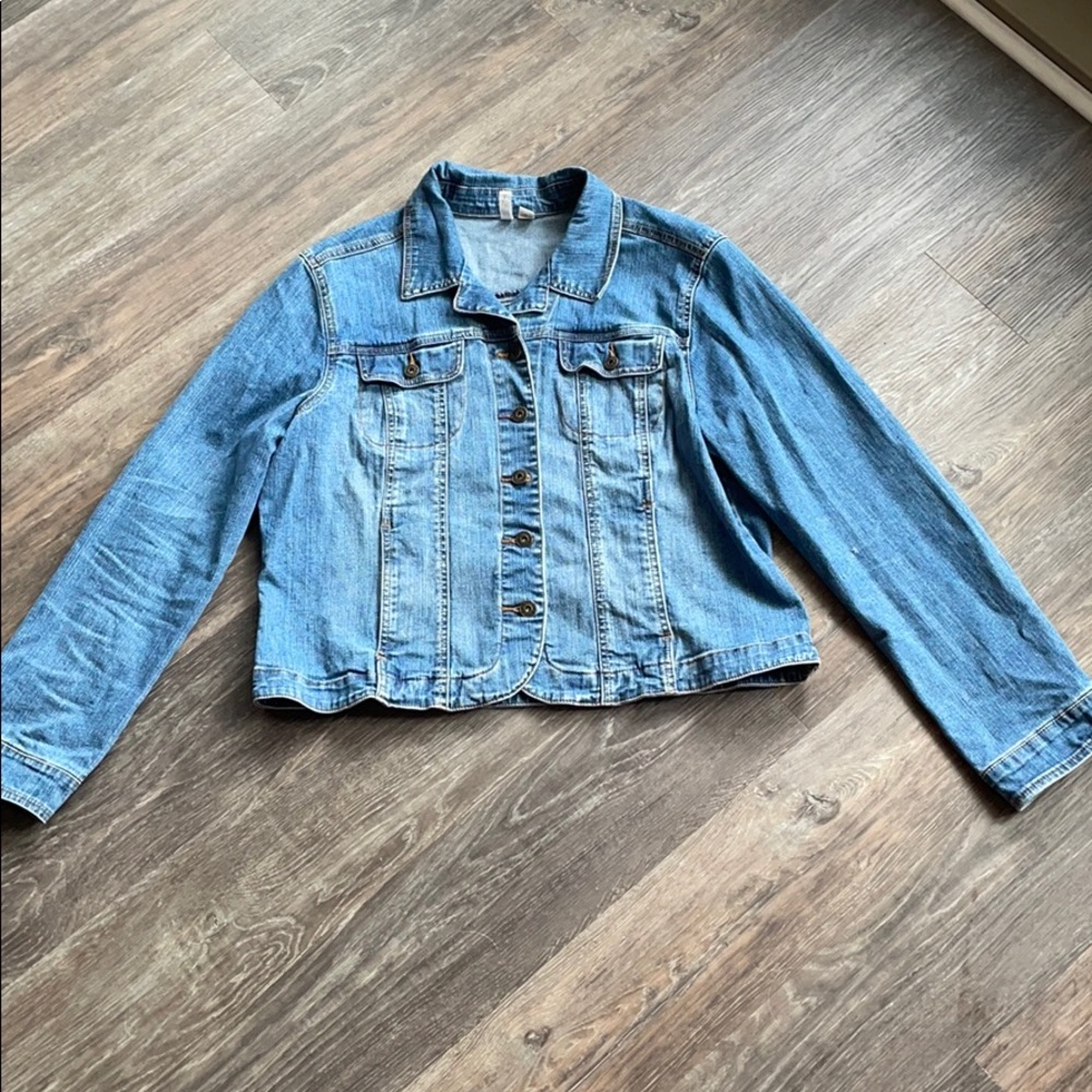 Women’s St. John’s Bay Jean Jacket Sz XL
